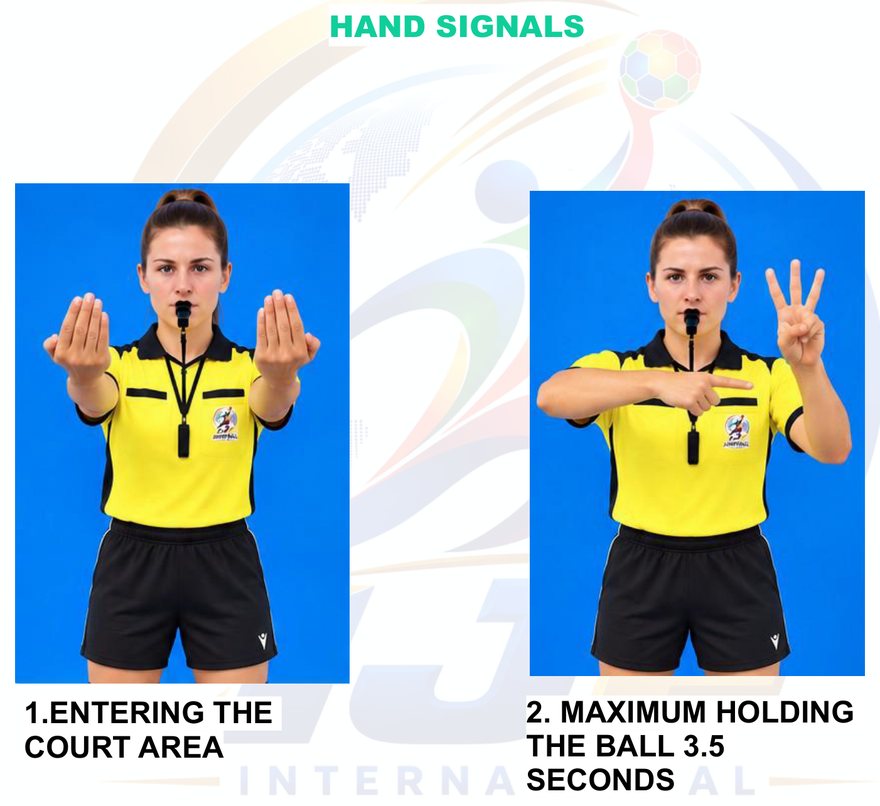 The twenty official match signals